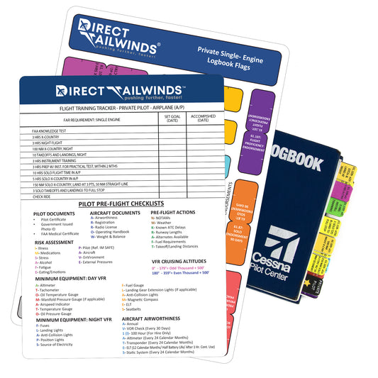Logbook Flags: Private Pilot Single- Engine