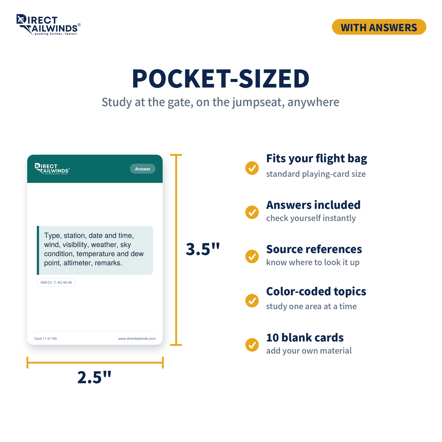 Aircraft Dispatcher Flashcards: Complete Answer Edition